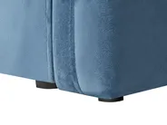 Sofa Bed 3 Seater EGGE Velvet Blue_1020849