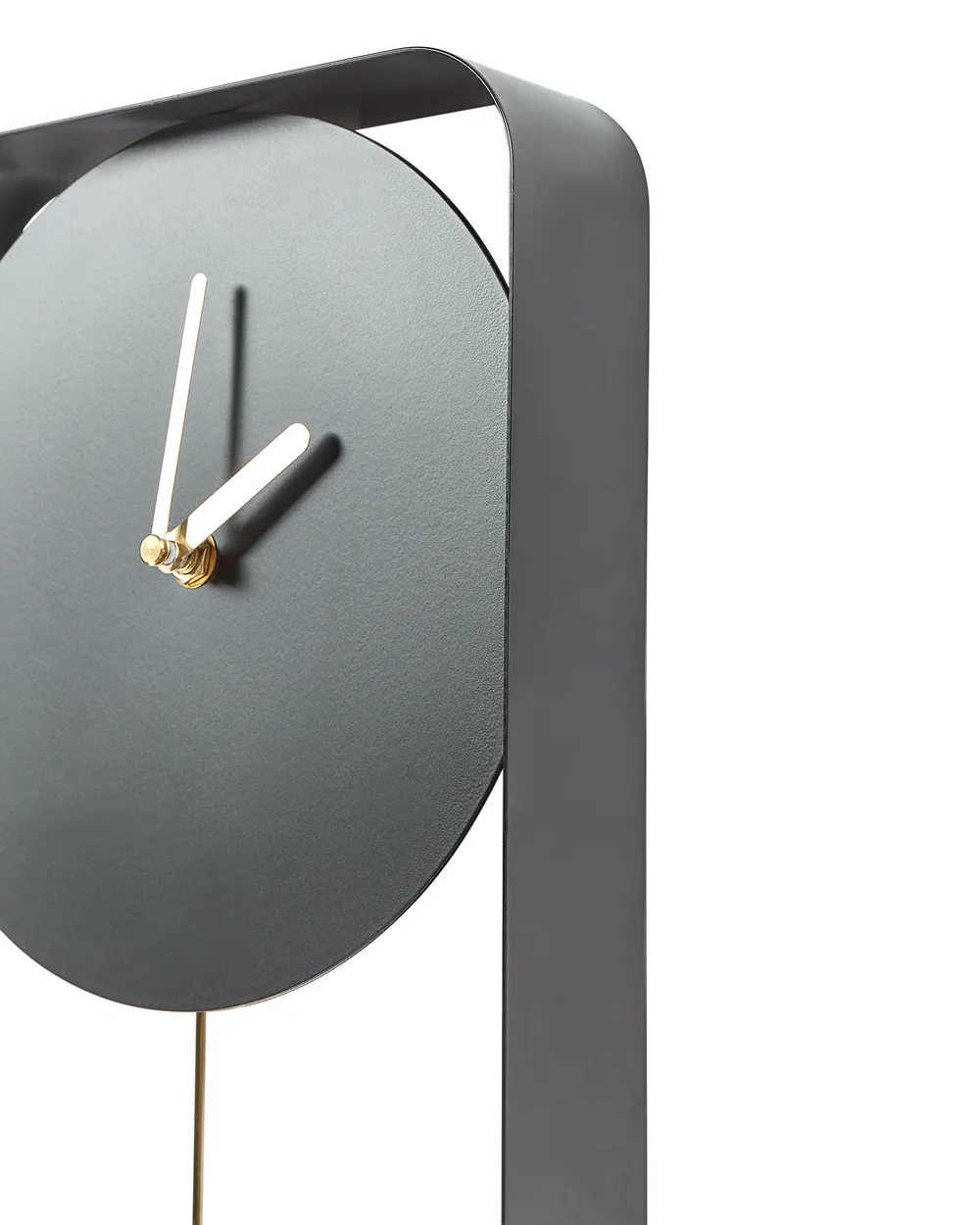 Wall Clock SERVOZ 21 cm Metal Black_940780