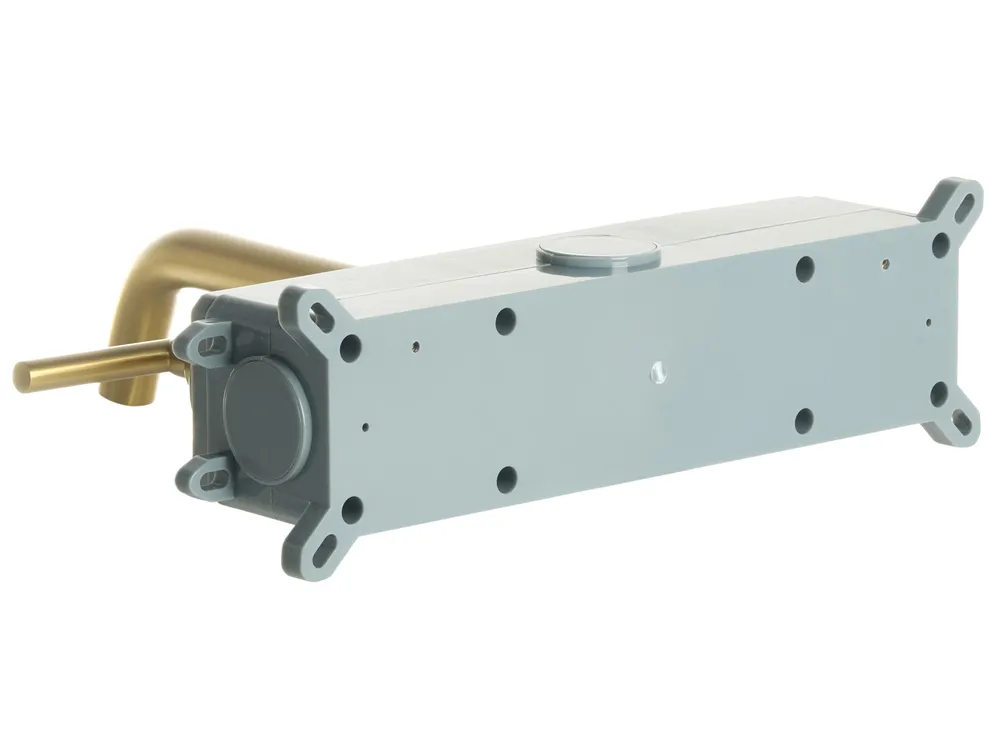 Wall Mounted Basin Mixer Tap ISHINCA Brass Gold_996059