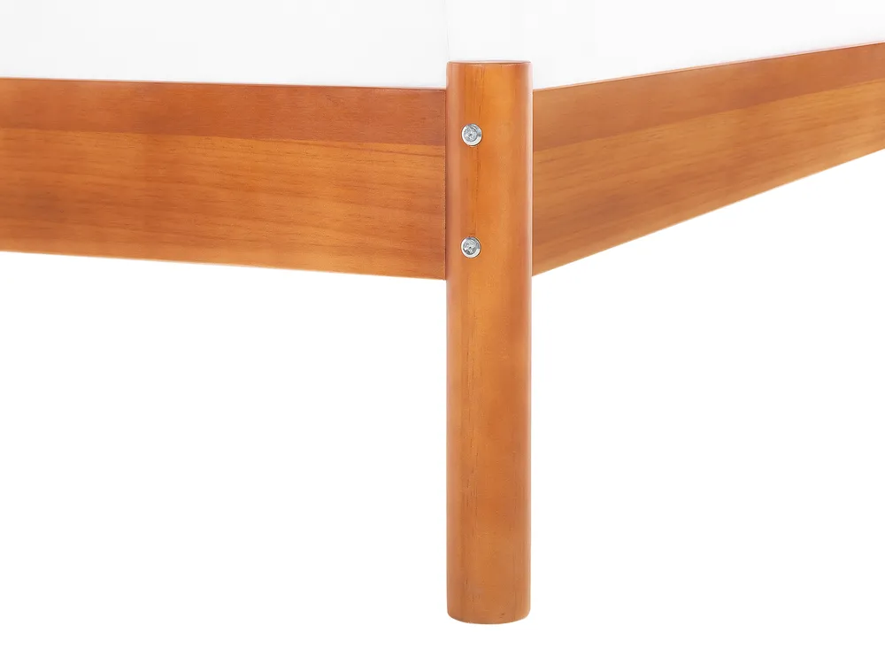 Bed Pine Wood BARRET 90 x 200 cm (EU Single) Brown_945892
