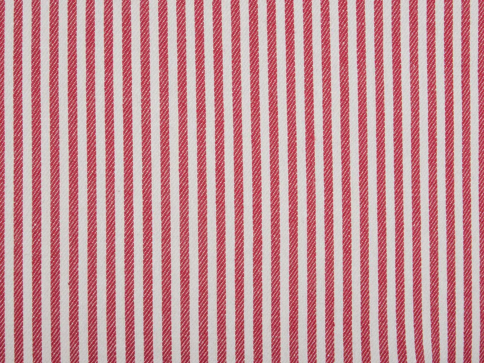 Set of 2 Decorative Cushions AALITA 40 x 60 cm Cotton Red Striped_902656