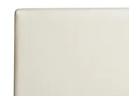 Bed with LED Faux Leather ZEN 160 x 200 cm (EU King Size) White_938354