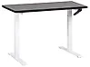 Manual Adjustable Standing Desk DESTINES 120 cm x 72 cm Black/ White