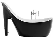 Fristående badkar COCO 1800 x 800 mm Svart/ Vit_1150281