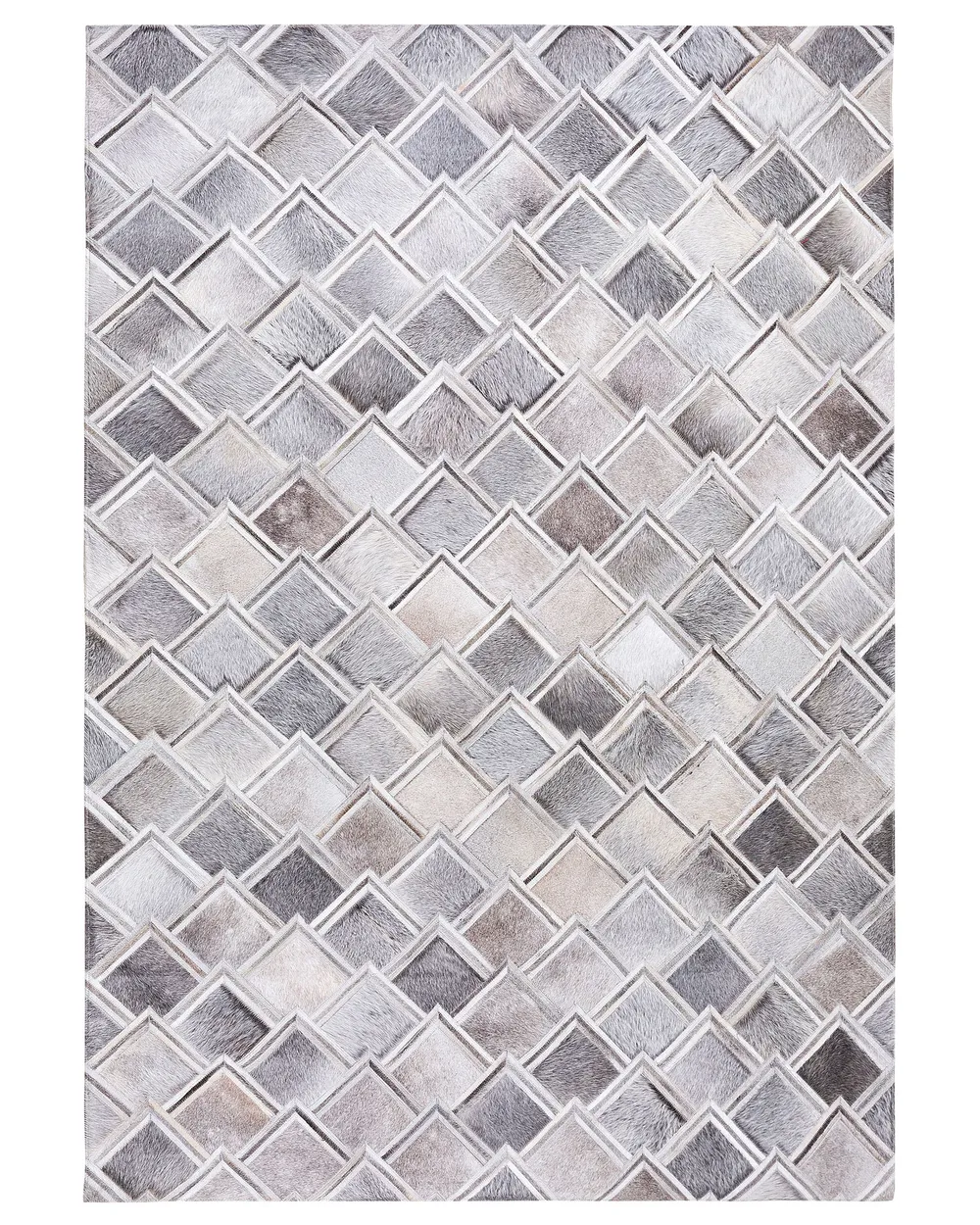 Matto AGACLI Harmaa 160 x 230 cm Nahka_689272