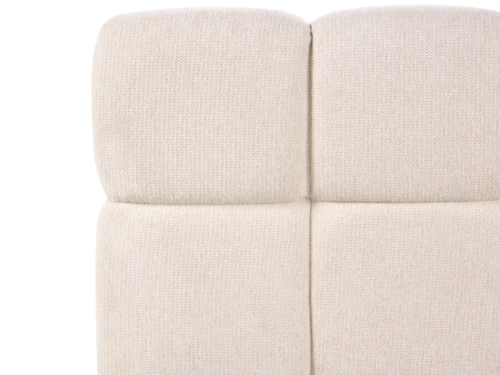 Ottoman Bed NOYON Fabric Light Beige 160 x 200 cm (EU King Size)_1056108