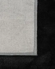 Shaggy Rug EVREN Black 200 x 200 cm_758548