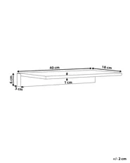 Wall Lamp FERREIRA Metal Black_1010539