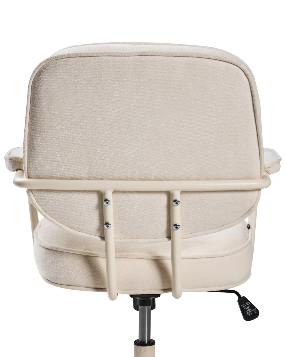 Desk Chair PARAMUS Fabric Off-White_1007096