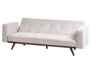 Sofa Bed 3 Seater HJULBY Light Beige_1030112