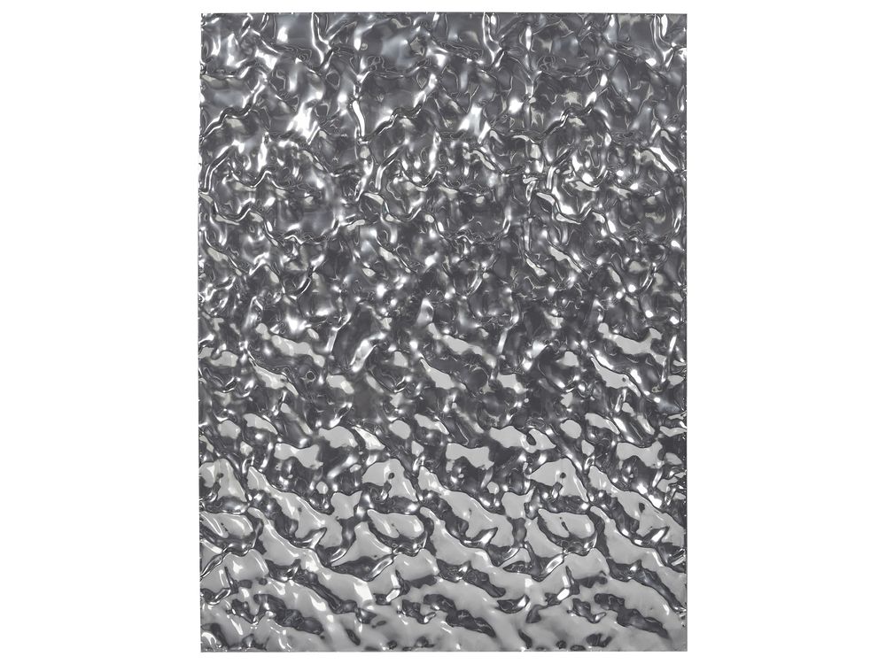 Veggdekorasjon COIMBRA Metall 79 cm Sølv
