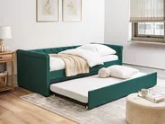 Trundle Bed Fabric LIBOURNE 90 x 200 cm (EU Single) Dark Green_742631