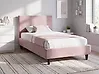 Sängöverdrag Sammet FITOU 90 x 200 cm Rosa