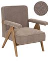 Armchair EVJE Boucle Taupe