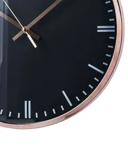 Wall Clock BEZAS 30 cm Black_827762