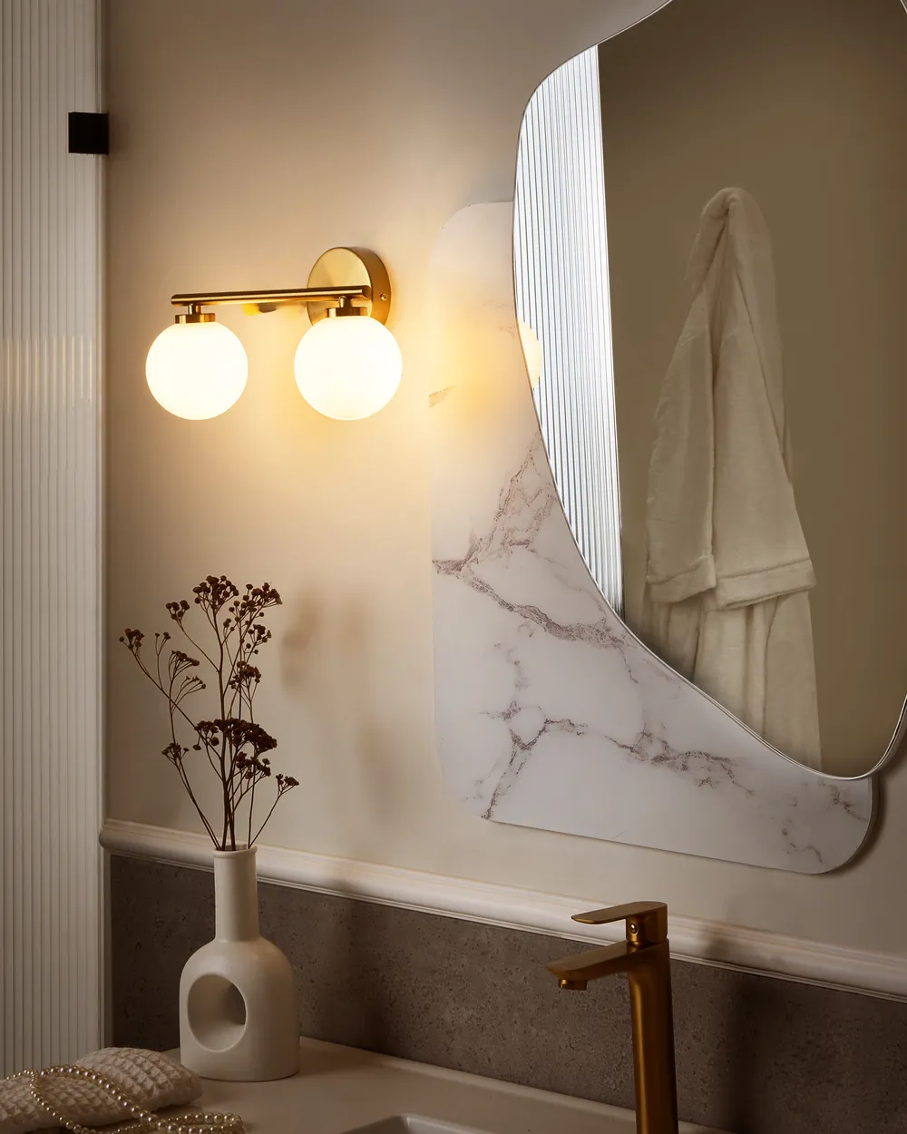 Wall Lamp GIJOU Metal Brass