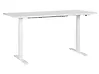 Electric Adjustable Standing Desk DESTINES 180 cm x 80 cm White