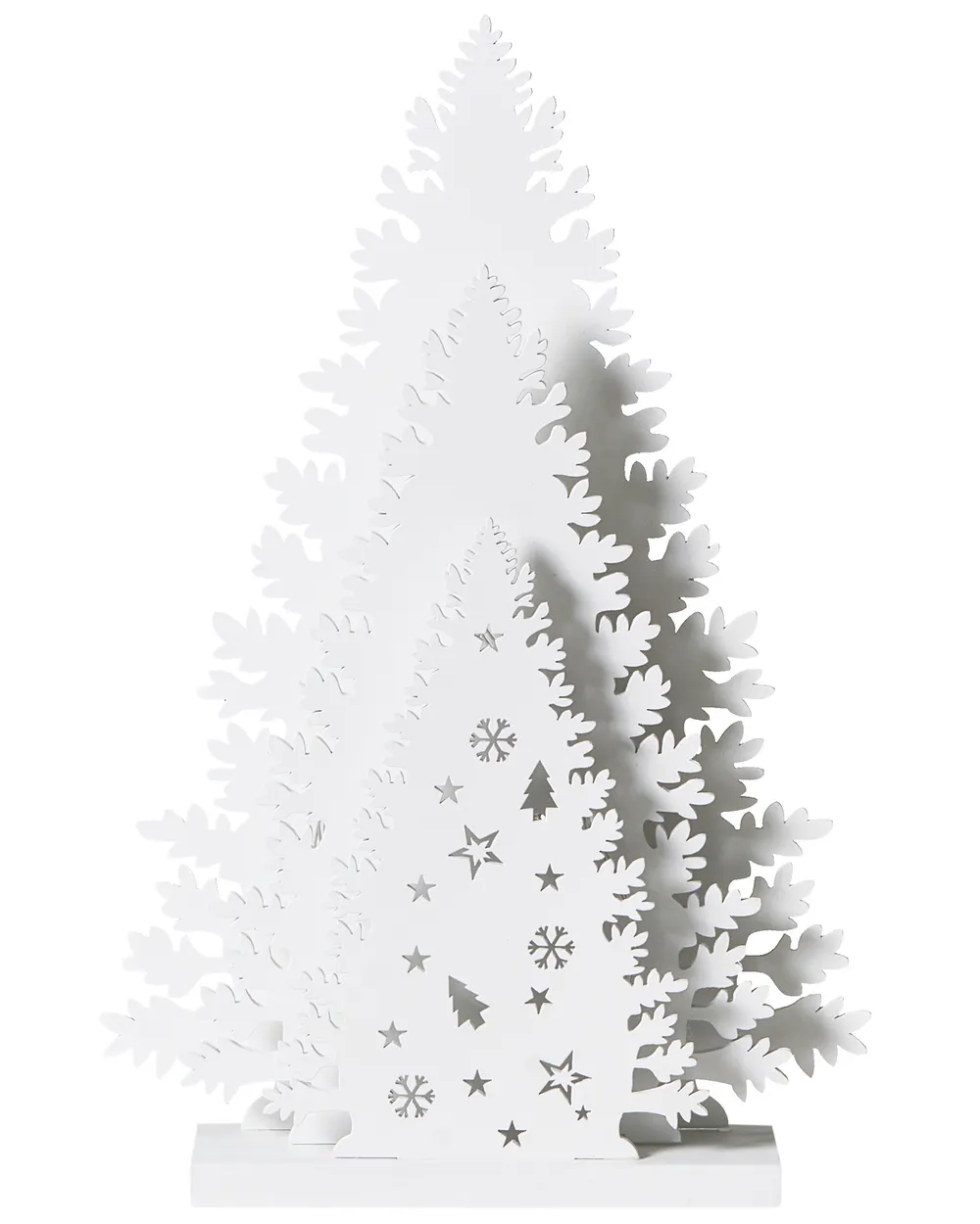 Julpynt LED EMMESAN 33 cm Julgran Vit_1020515