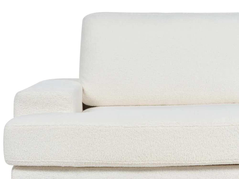 Living Room Set 4 Seater ALLA Boucle Off-White_894028