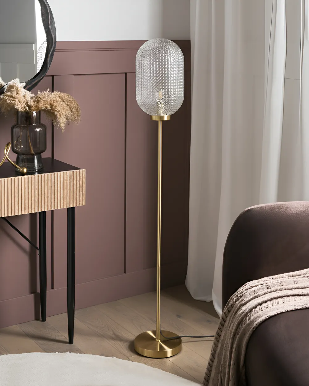 Floor Lamp PORTERO Metal Gold_1036523