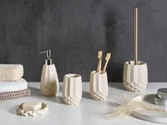 Kylpyhuonesetti 5 osaa SAMIRIA Beige_1071887