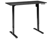 Työpöytä sähkösäädettävä TAVARES 120 cm 60 cm Musta_975775