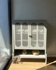Senkki 2 ovella SOLETTA Metalli Vaaleanbeige_1071387