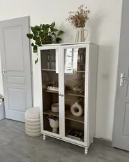 Vitriini TINGLEDALE 80 cm Valkoinen_1109366