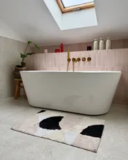 Back to Wall Bathtub RENACA 1700 x 790 mm White_1176641