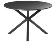 Dining Table FITZROY Black 120 cm 120 cm_1001897