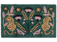 Doormat NAKNEK Multicolour 45 x 75 cm Cat Bird Flower Coir_1050902
