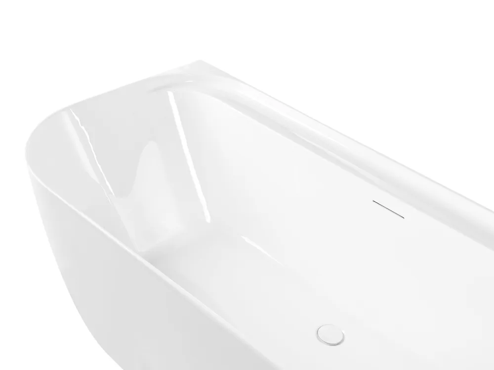 Back to Wall Bathtub TAUCA 1700 x 800 mm White_1164733