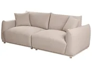 Living Room Set 5 Seater JUBEK Boucle Beige_1078443