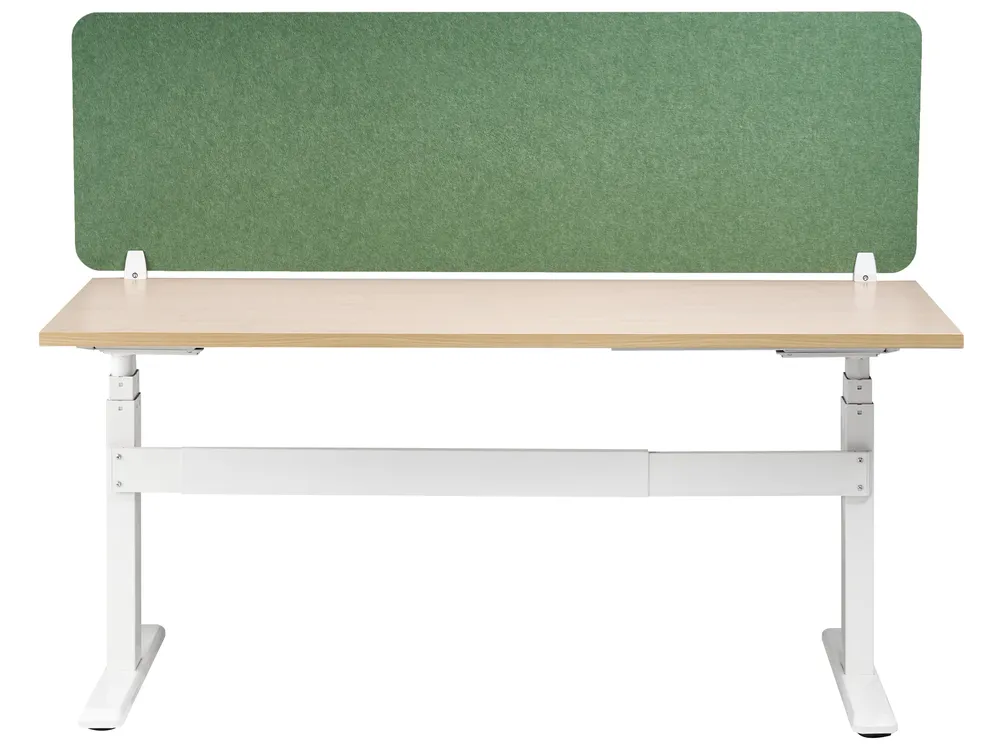 Desk Screen SPLIT 160 x 50 cm Green_1015114