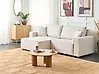 Vuodesohva KARILA säilytystila Kangas Vaaleanbeige Oikea
