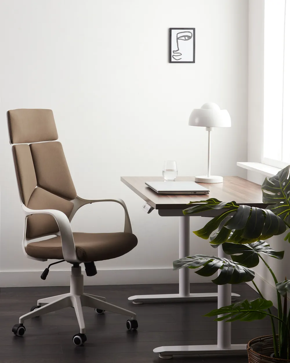 Office Chair DELIGHT Brown