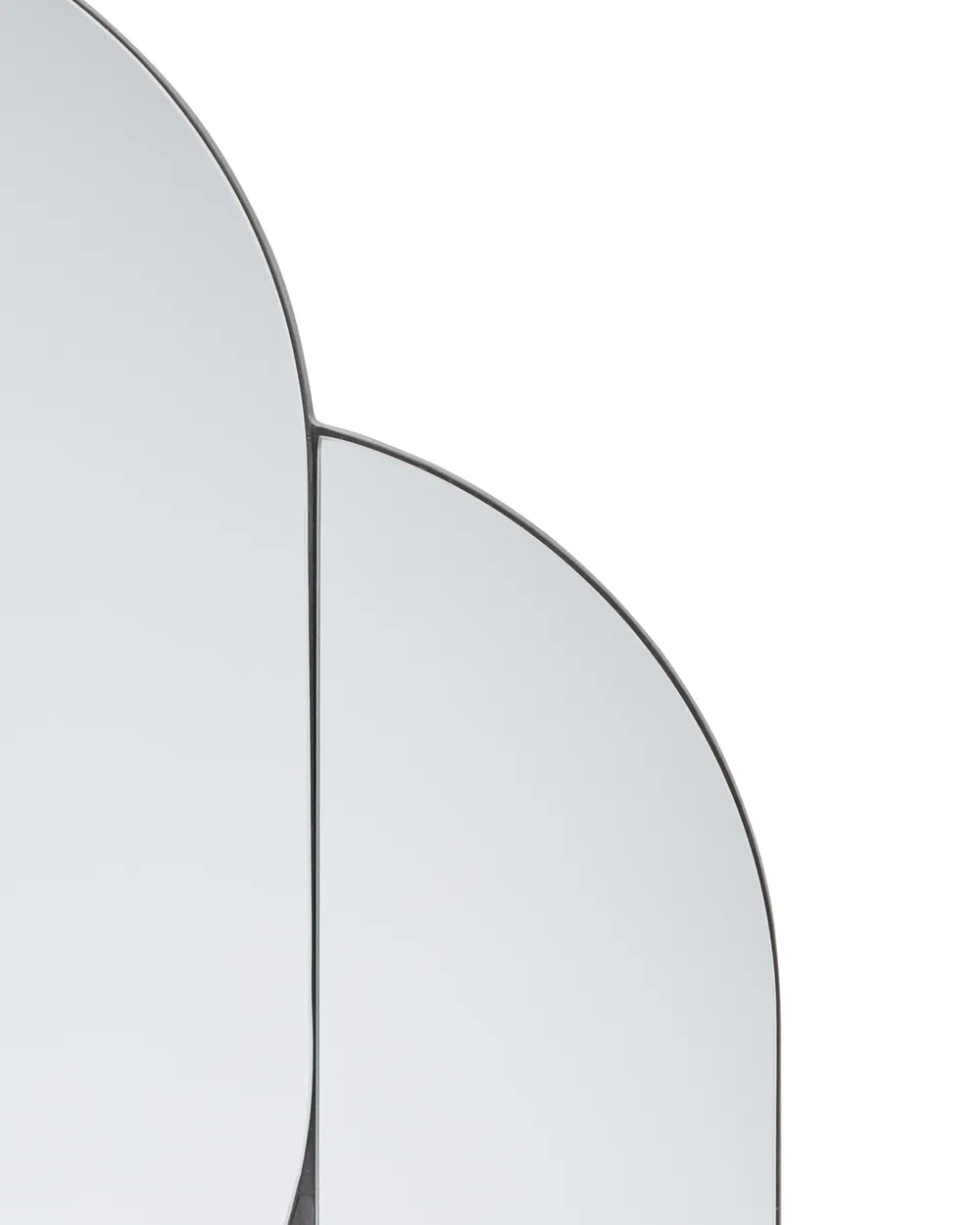 Väggspegel CHAILLON 60 cm 80 cm Blå_953301
