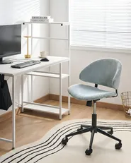 Office Chair KIANA Corduroy Light Blue_1078331