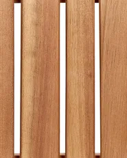 Set of 4 Garden Chairs AGELLO Acacia Wood Brown_923466