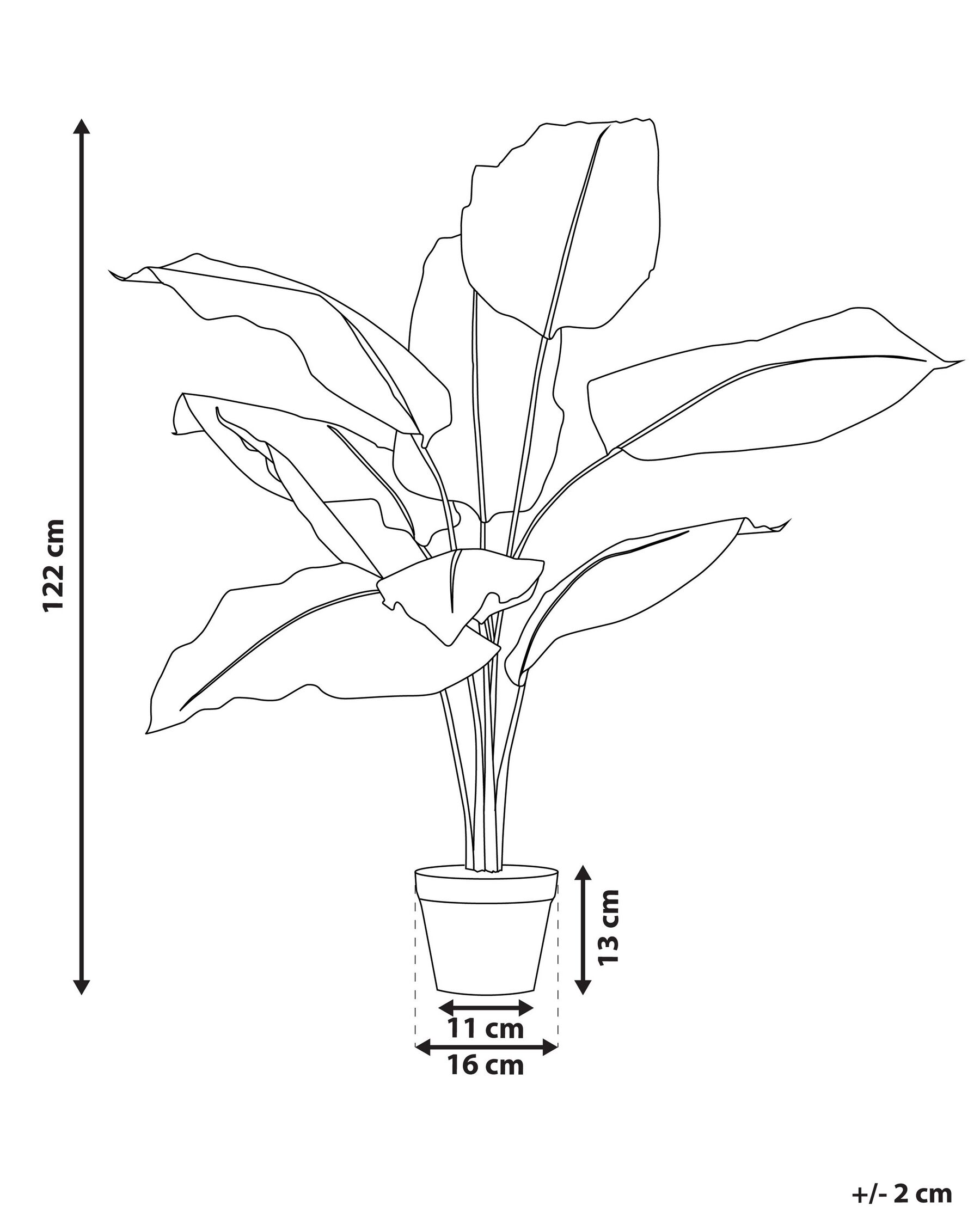Tekokasvi DIEFFENBACHIA 122 cm Vihreä_774431