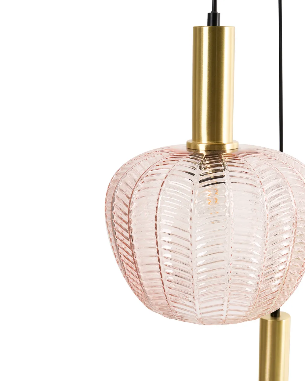 Pendant Lamp NJORO Glass Multicolour_1029322