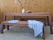 Garden Bench LIVORNO 169 cm Acacia Wood Brown_977776