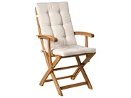Garden Dining Set 8 Seater MAUI PREMIUM Acacia Wood Light Beige_990699