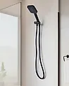 Duschhuvud och slangkit TINGO 4 strållägen Svart