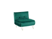 Living Room Set 3 Seater VESTFOLD Velvet Dark Green_808885