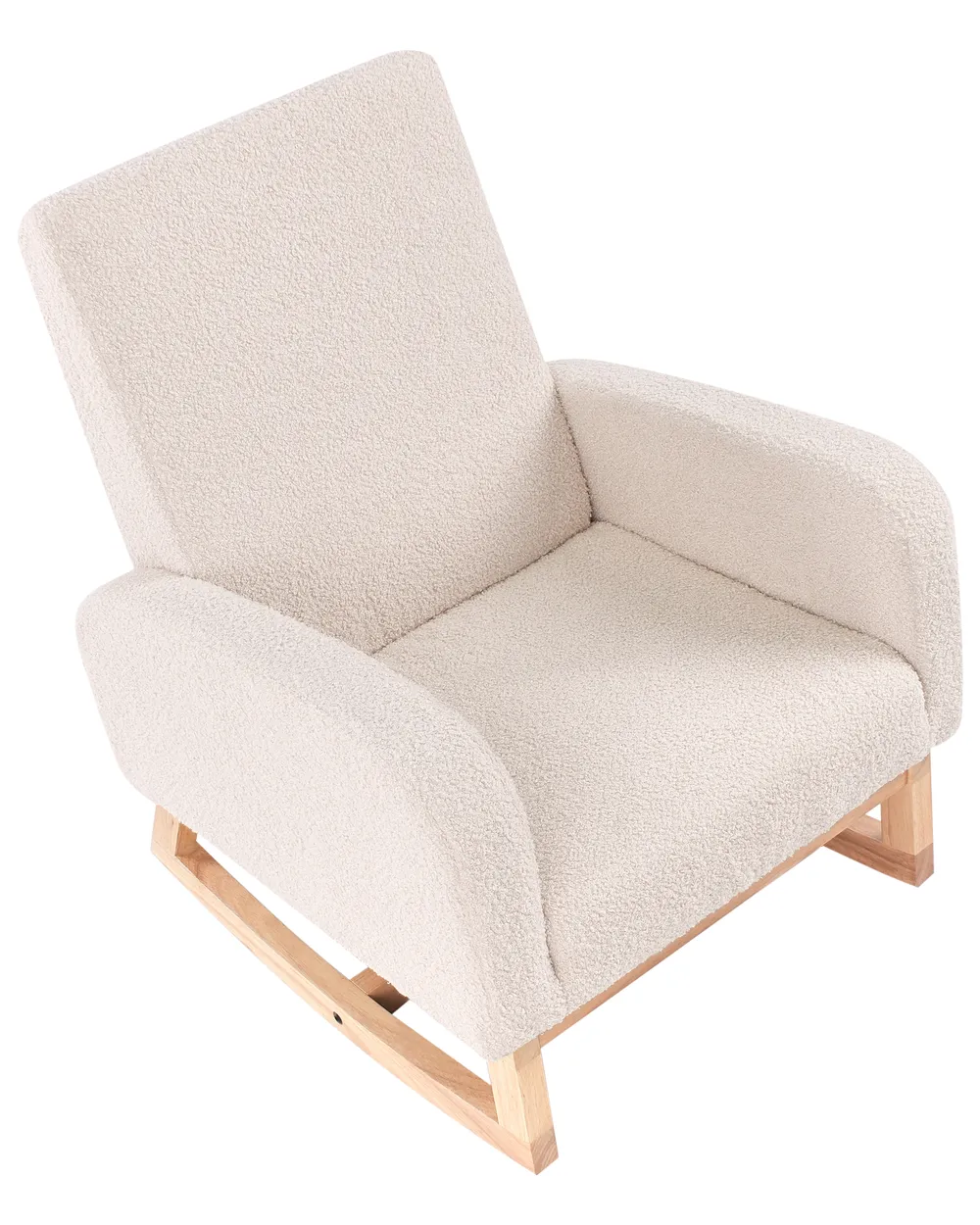 Gungstol för barn NORBY Bouclé Ljusbeige_989227