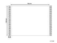 Torkkupeitto YARSA Puuvilla 125 x 150 cm Sinapinkeltainen_839750