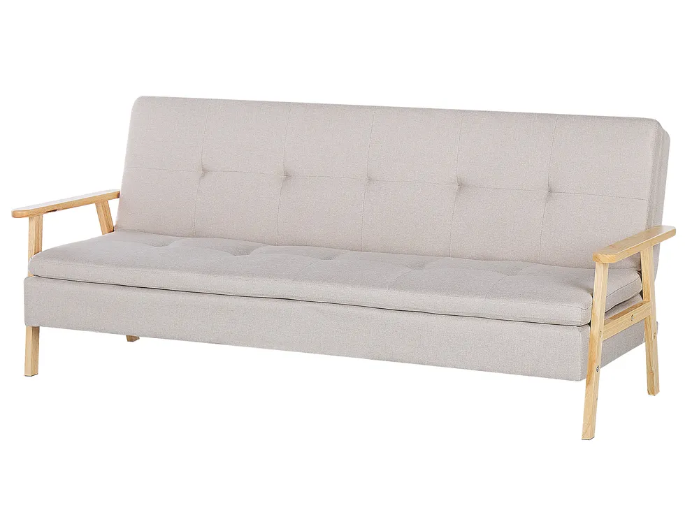 Bäddsoffa 3-sits TJORN Beige_813469