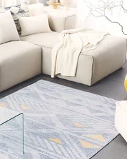 Rug KARGI Grey 140 x 200 cm_763325