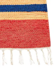 Rug HATIS Multicolour 80 x 300 cm Kilim Cotton_869545